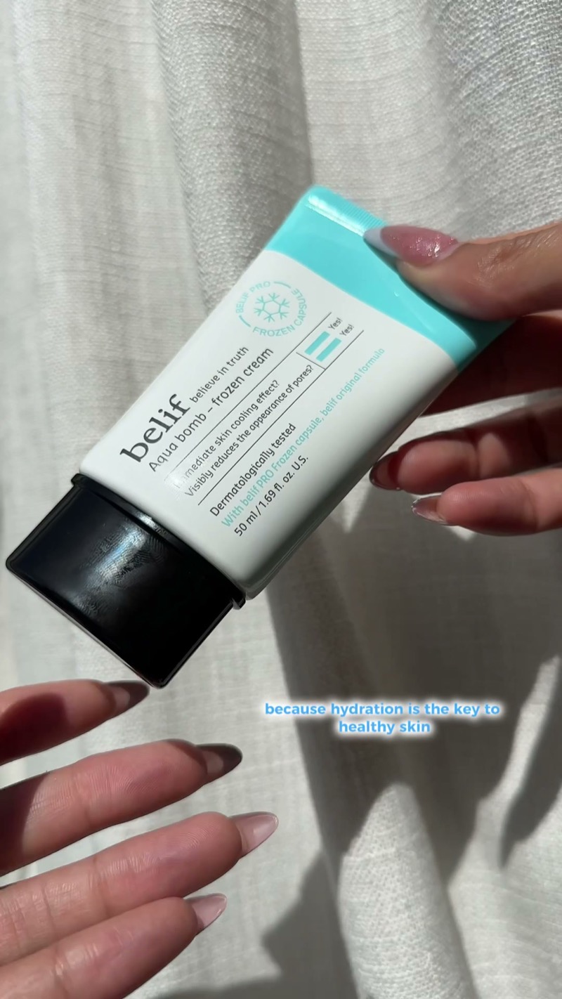 Belif skincare video thumbnail